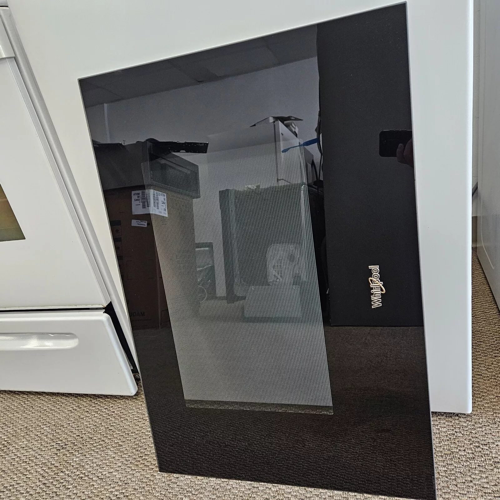 Whirlpool Range Outer Door Glass – W11702167   *used**