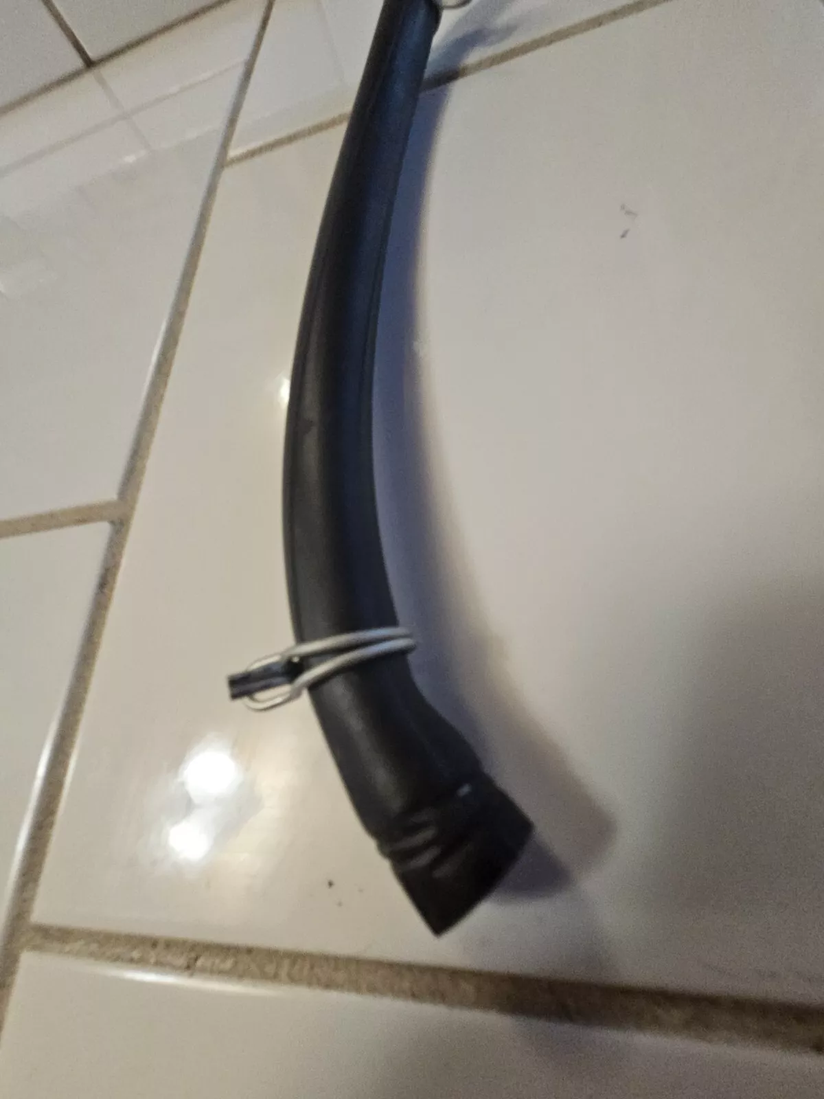 Whirlpool Washer Hose With Clamps – W10803052   *used**