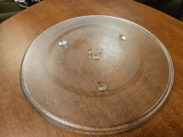 GE Microwave Glass Plate  - WB48X29704   *used** - Image 2