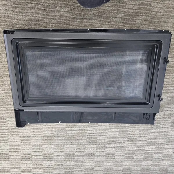 GE Microwave Door Complete - WB56X10960   *used** - Image 3