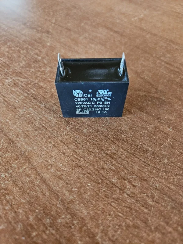 GE Microwave Fan Capacitor - WB27X26111  *used**