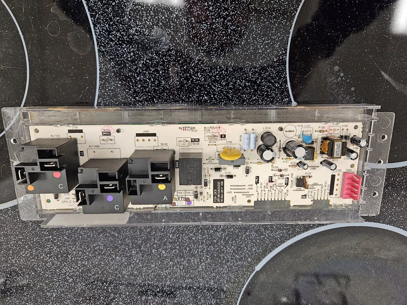 Clock Control Board Ge Range – WB27X45466    *used**