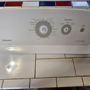 GE Dryer Back Splash With Start Button   -   WE01X25585   WE04X24719  *used**
