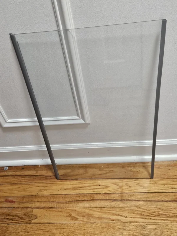 Whirlpool Maytag Refrigerator Glass Shelf  25 1/2(W)  X 16 1/4 (D)  -  W11567277    *used**