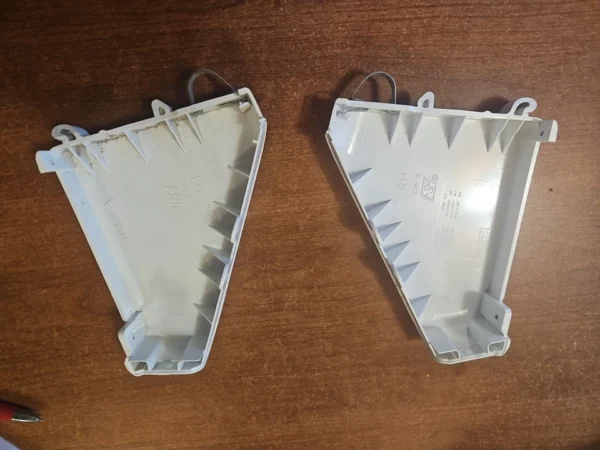 Whirlpool Maytag Dryer Control Panel End Caps -   WPW10193821 WPW10193824  *used*** - Image 2
