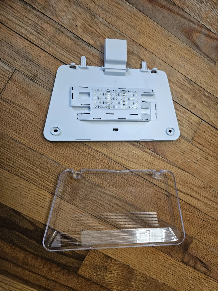 GE Refrigerator Light Housing And Len –   WR55X30124  WR13X38305  *used*
