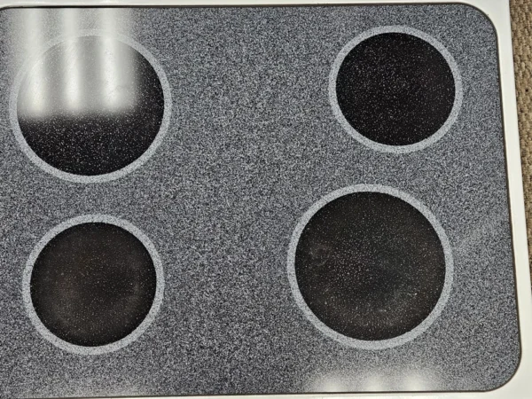GE Stove Range Glass Top  -   WB62T10021    *used* - Image 4