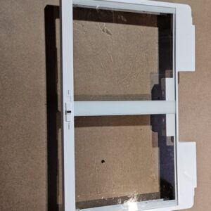 GE REFRIGERATOR DELI DRAWER COVER & GLASS  -   WR71X42032  *used*