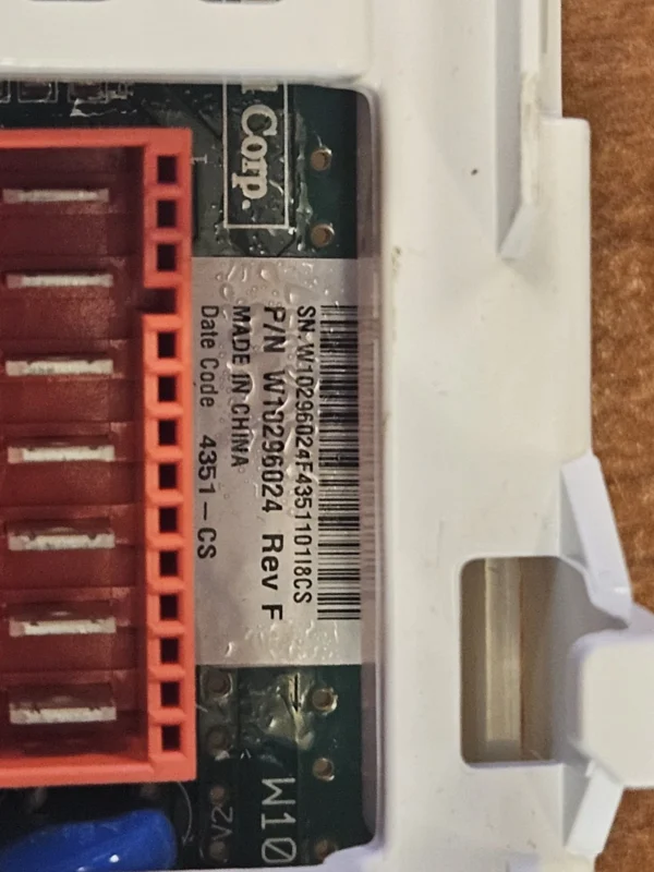 Whirlpool Washer Control   -  WPW10711303  *used* - Image 2